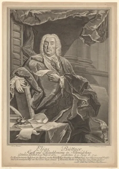 Portret van Elias Büttner