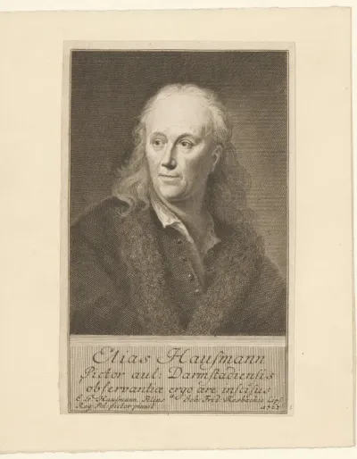 Portret van Elias Haufmann