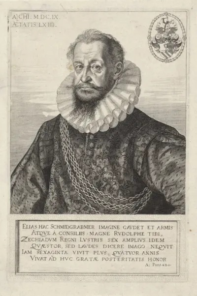 Portret van Elias Schmidgrabmer