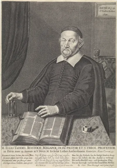 Portret van Elias Taddel