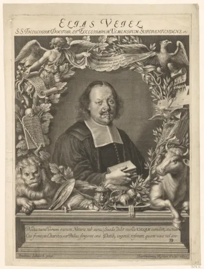Portret van Elias Vegel