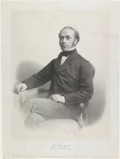 Portret van Elisa Laurillard