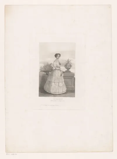 Portret van Elisabeth Amalie Eugenie in Beieren, keizerin van Oostenrijk