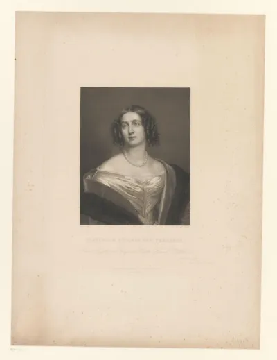 Portret van Elisabeth, koningin van Pruisen