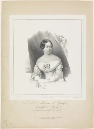 Portret van Elisabeth Michajlovna