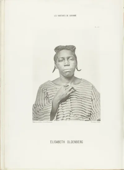 Portret van Elisabeth Oldenberg