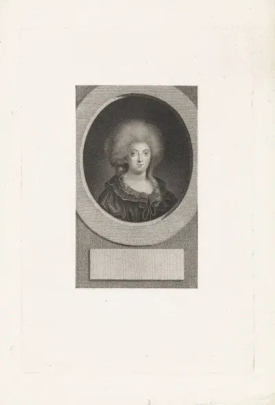 Portret van Elisabeth Philippine Marie Helene, prinses van Frankrijk