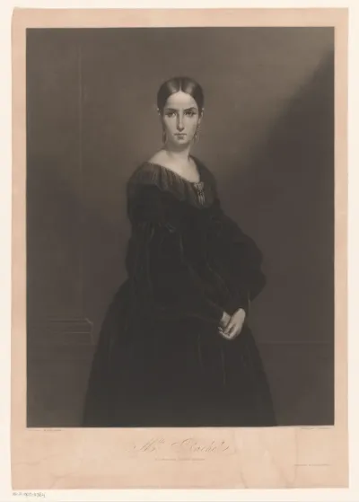 Portret van Élisabeth Rachel Félix