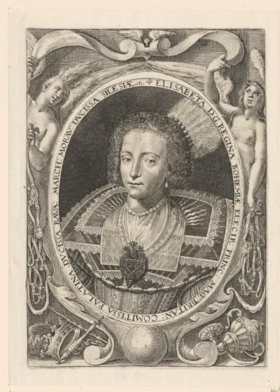 Portret van Elisabeth Stuart
