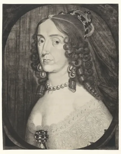 Portret van Elisabeth Stuart