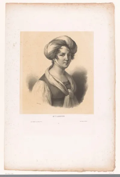 Portret van Elisabeth Vigée-Le Brun