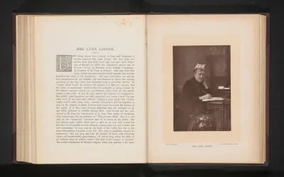 Portret van Eliza Lynn Linton