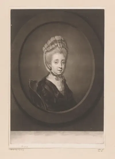 Portret van Elizabeth Bridgetta Gulston