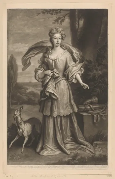 Portret van Elizabeth Cromwell