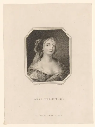 Portret van Elizabeth Hamilton