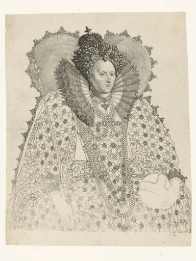 Portret van Elizabeth I Tudor, koningin van Engeland