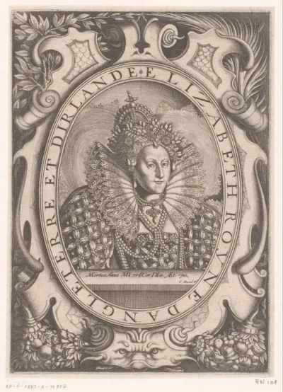 Portret van Elizabeth I van Engeland