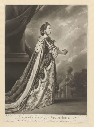 Portret van Elizabeth Percy, hertogin van Northumberland