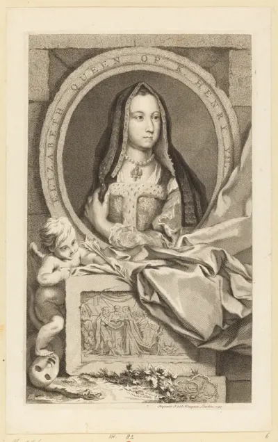 Portret van Elizabeth van York