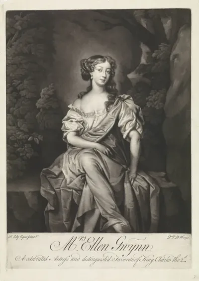 Portret van Ellen Gwynne