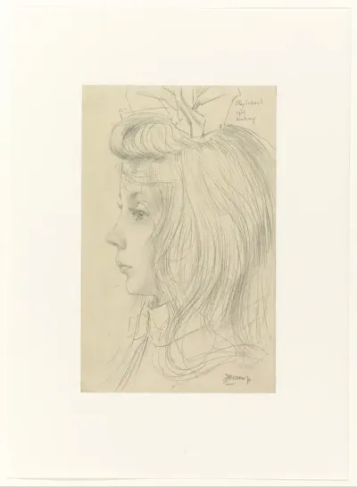 Portret van Elsje Lukwel