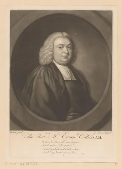 Portret van Emanuel Collins