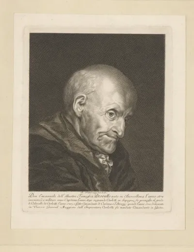 Portret van Emanuel Desvalles de Poal