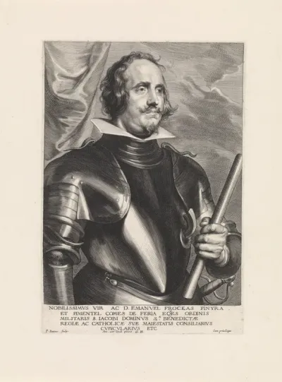 Portret van Emanuel Frockas, graaf van Feria