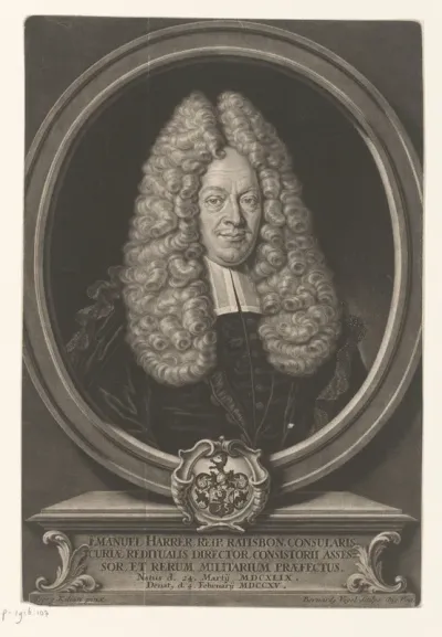 Portret van Emanuel Harrer