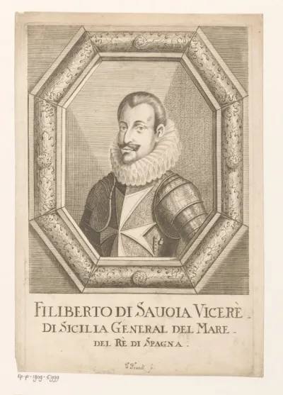 Portret van Emanuel Philibert, hertog van Savoye
