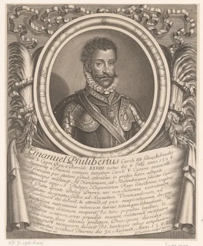 Portret van Emanuel Philibert
