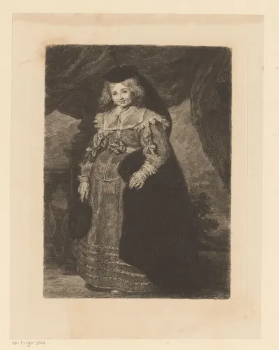 Portret van Emerentia van Beresteyn