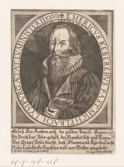 Portret van Emericus Kebererus
