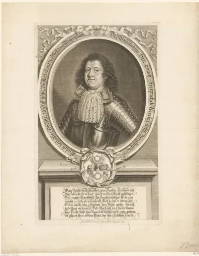 Portret van Emich Henrich von Wrede