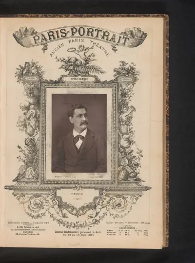 Portret van Émile-Alexandre Taskin