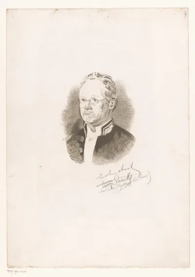 Portret van Emile Allewaert