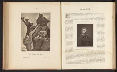 Portret van Émile Bin