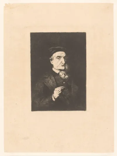 Portret van Émile Cardon