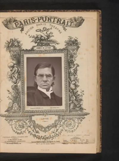 Portret van Émile Littré