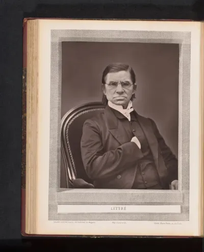 Portret van Émile Littré