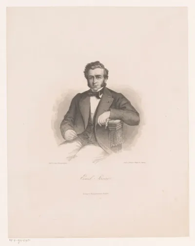 Portret van Emile Péreire