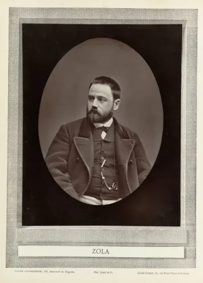 Portret van Émile Zola
