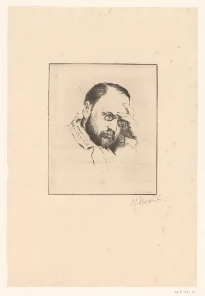 Portret van Emile Zola
