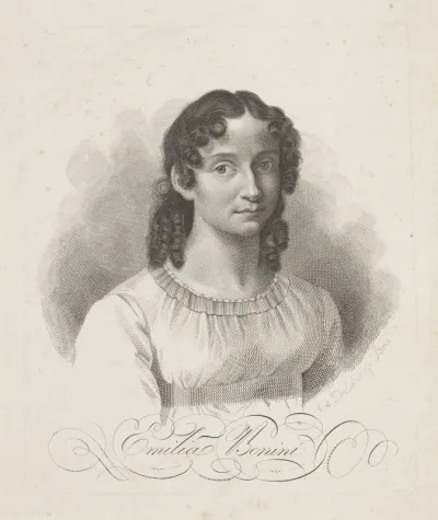 Portret van Emilia Bonini