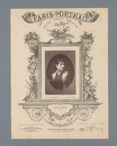 Portret van Emilie Ambre