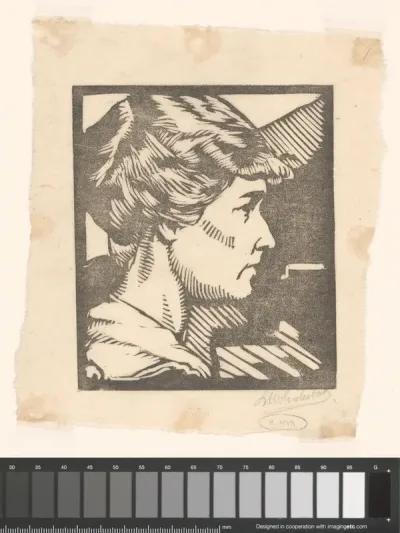 Portret van Emilie Wenckebach