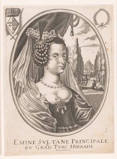 Portret van Emine Sultane
