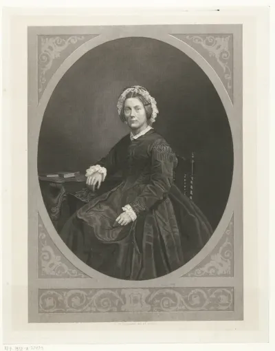 Portret van Emma Boissevain - Nicholls