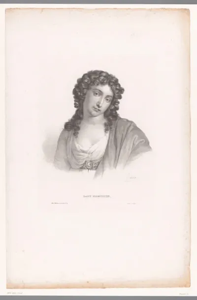 Portret van Emma Hamilton