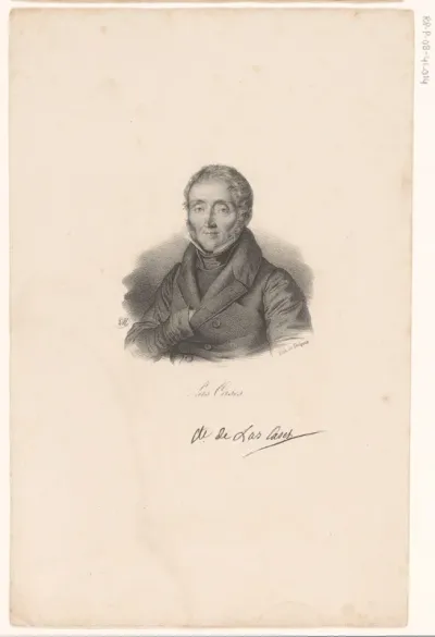 Portret van Emmanuel de Las Cases
